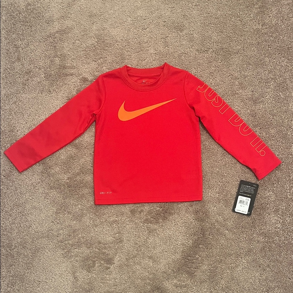 Nike Kids' Red Dri-FIT Tee